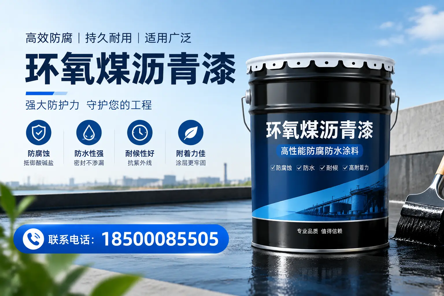 环氧煤沥青漆的施工方法详解，助力大连企业高效完成项目